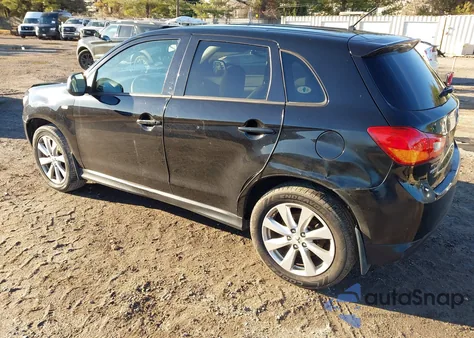 2015 Mitsubishi Outlander Sport Es from USA, damaged, VIN 4A4AR3AW3FE058820